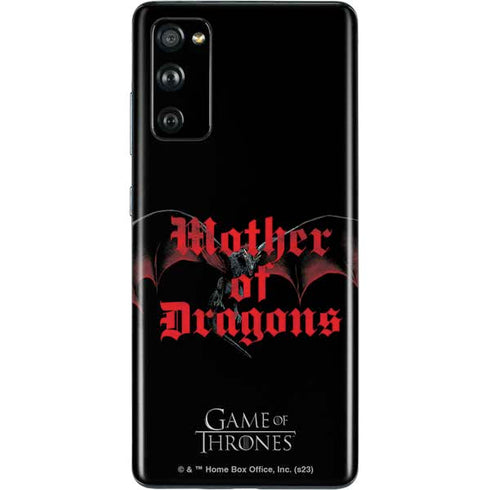 Game of Thrones: Mother of Dragons Galaxy S20 Fan Edition Skin
